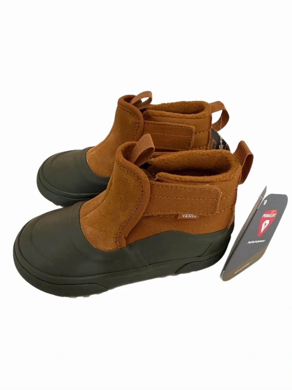 Vans TD Slip-On Hi Terrain V MTE-1 Brown Green - Size 8 Toddler